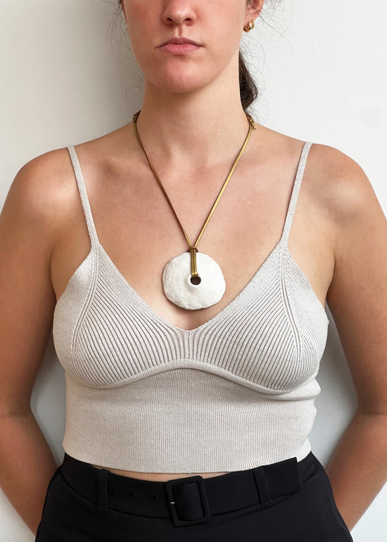 Load image into Gallery viewer, Porcelain Pendant Necklace
