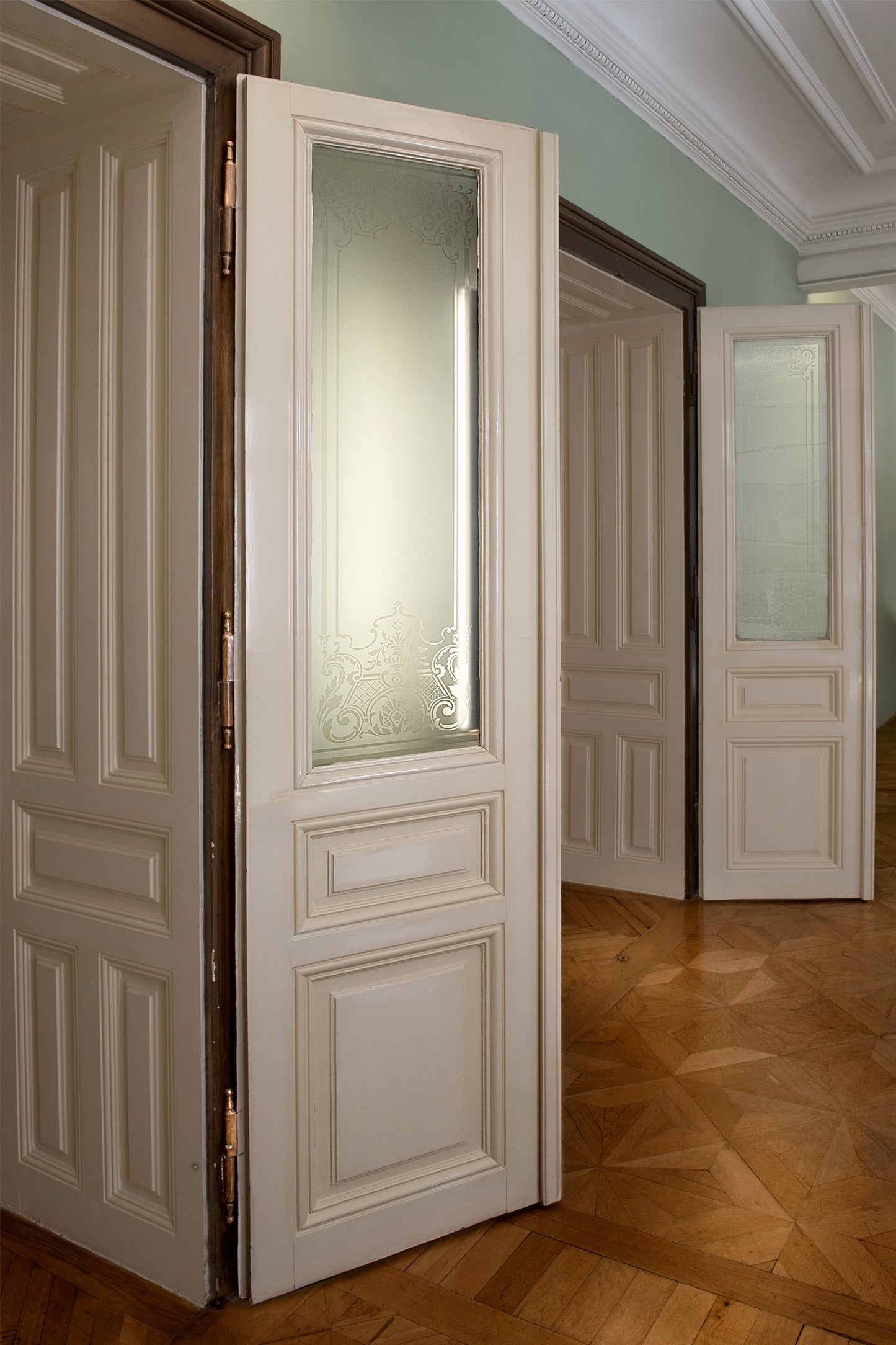 Two Doorways, Freud Family Apartment, Berggasse 19, Vienna