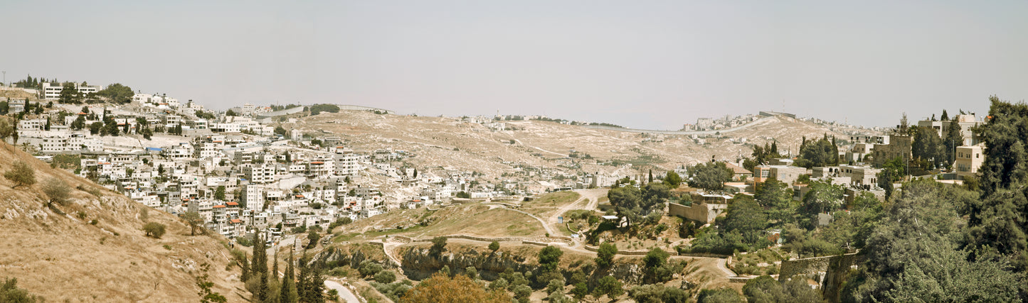 The Separation Wall, Seen from Bloomfield Gardens, Jerusalem